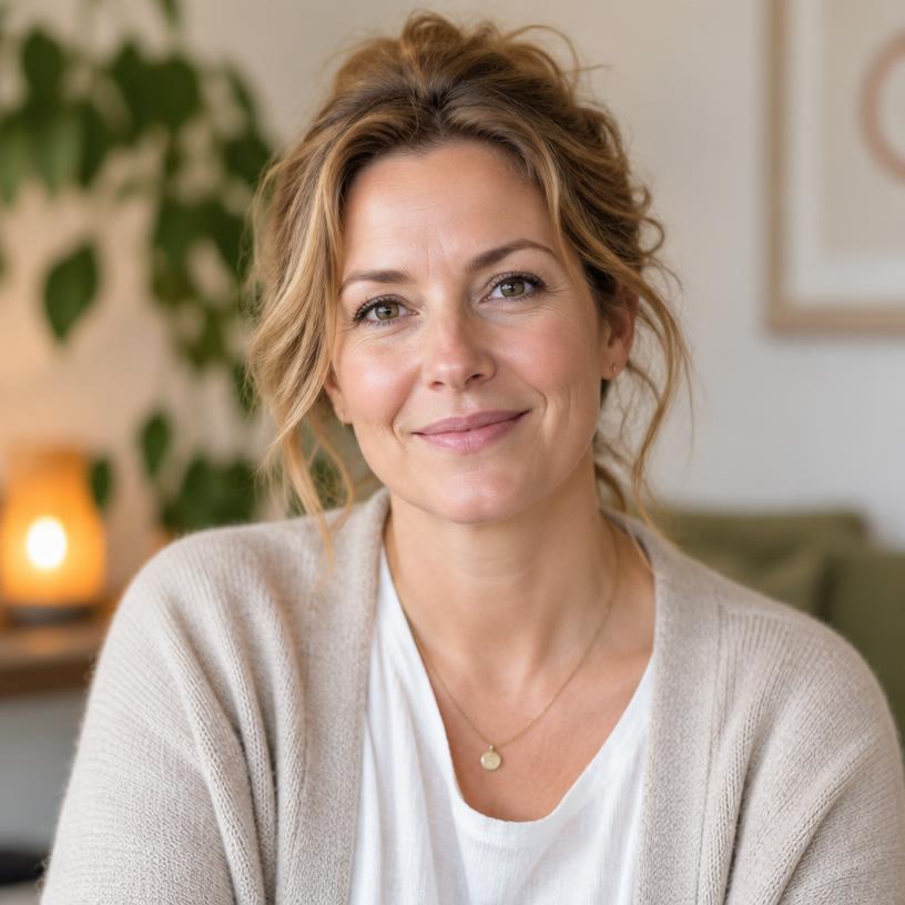 Portret van Elise van Dalen, maker van Stilte